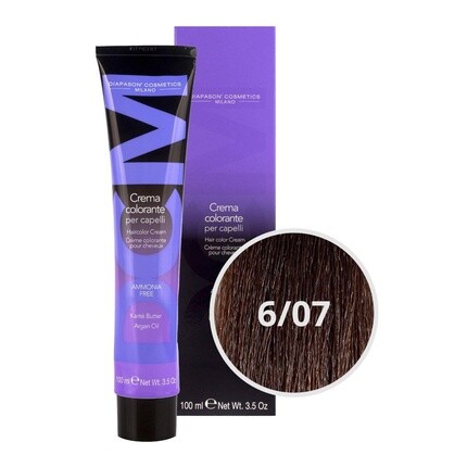 Lisap Крем-краска для волос Dcm без аммиака 6/07 Коричневый 100 мл
Lisap Крем-краска для волос Dcm без аммиака 6/07 Коричневый 100 мл