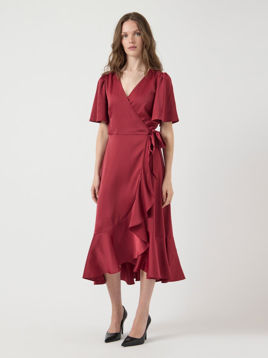 Платье YAS YASTHEA MIDI WRAP DRESS, Tibetan Red/Red
Платье YAS YASTHEA MIDI WRAP DRESS, Tibetan Red/Red