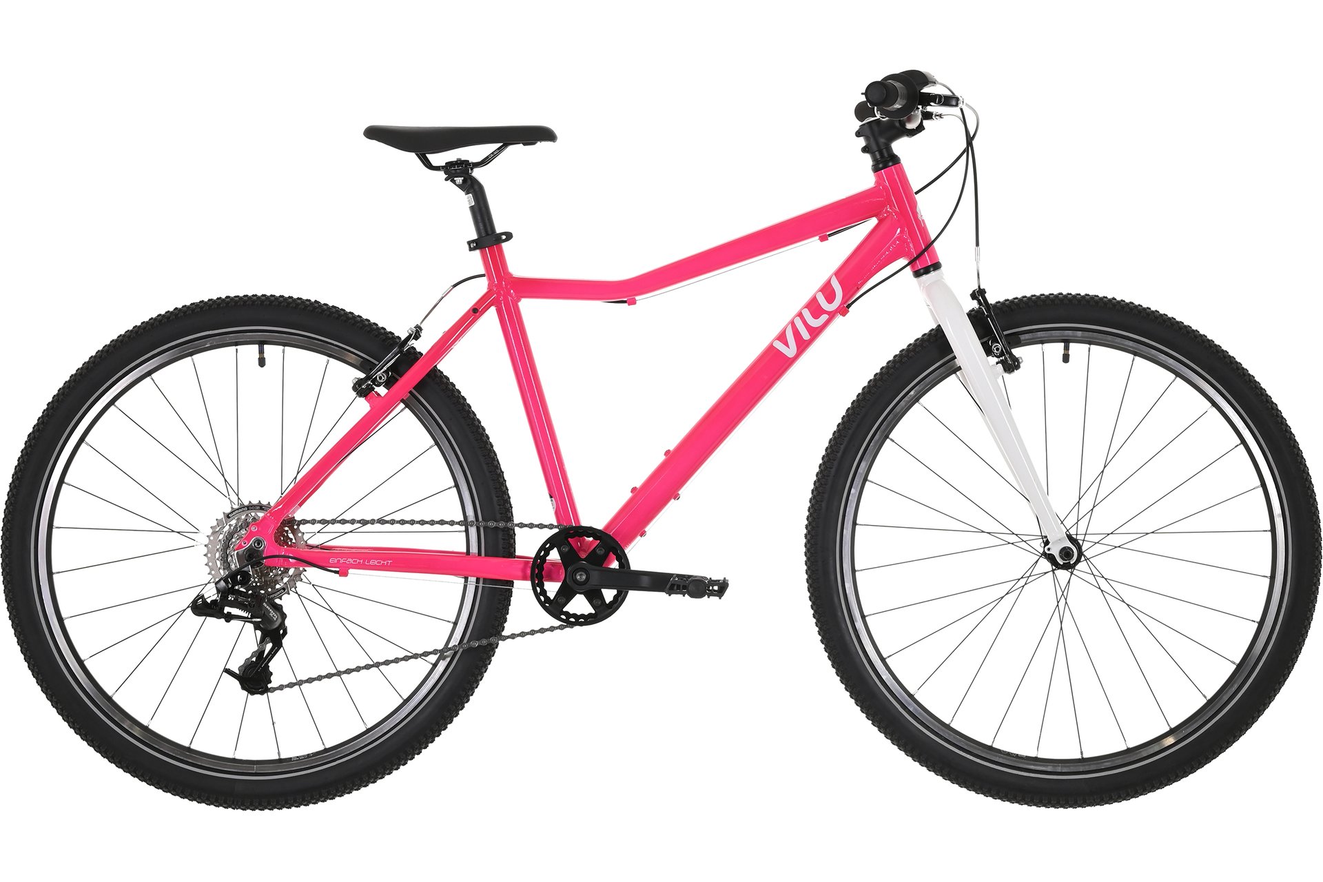 Детский велосипед Vilu Sechsundzwanzig - 26 дюймов - diamant, pink | pink/white
Детский велосипед Vilu Sechsundzwanzig - 26 дюймов - diamant, pink | pink/white