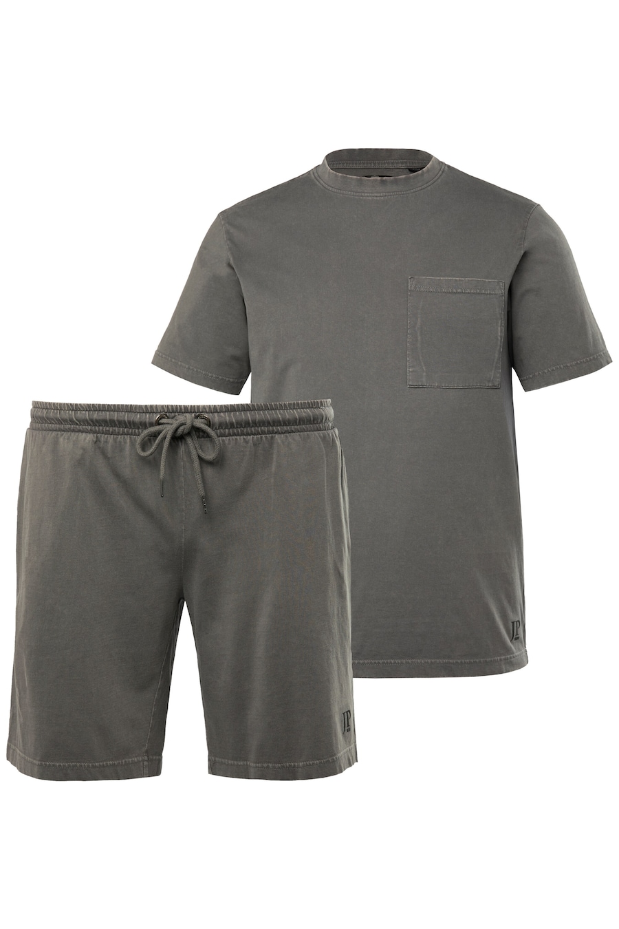 Короткая пижама JP1880, антрацит
Короткая пижама JP1880, антрацит