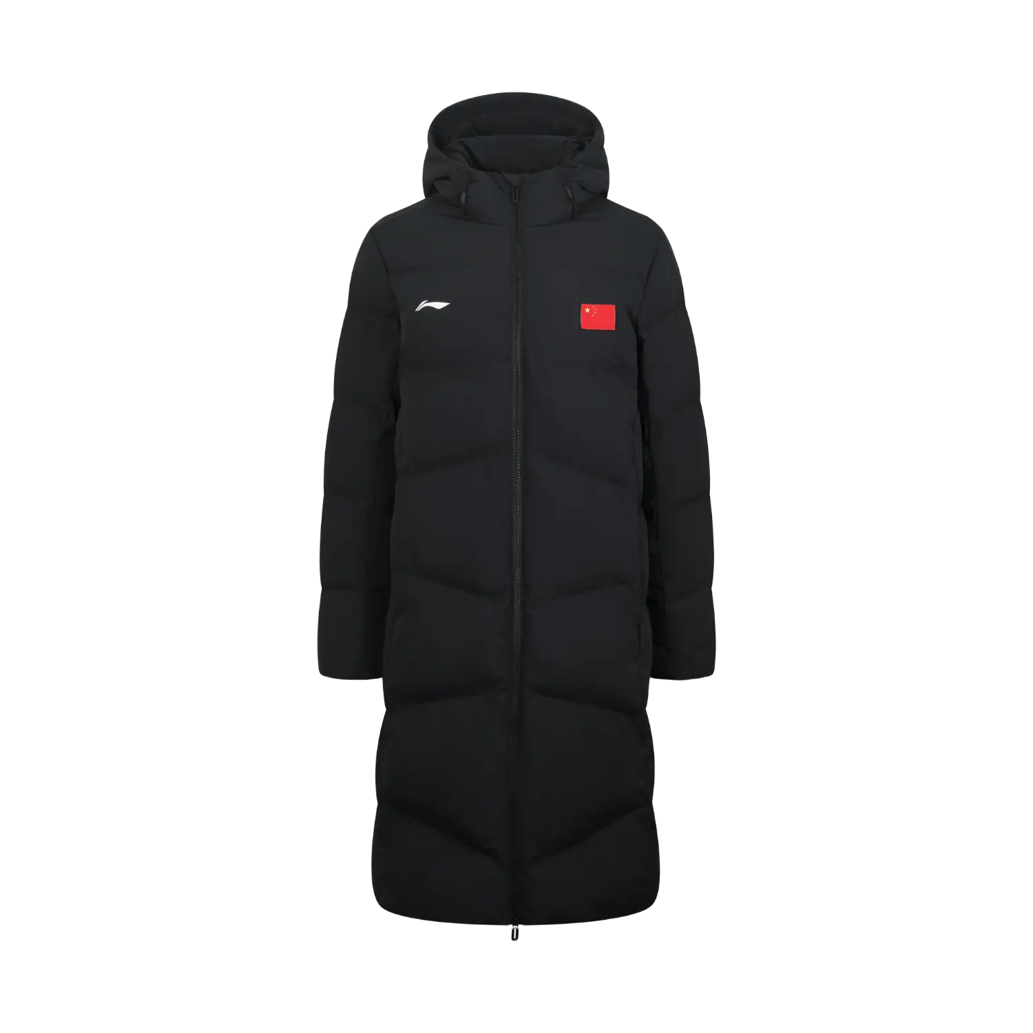 Пуховая куртка Li Ning, унисекс, черная, с капюшоном, утепленная
Пуховая куртка Li Ning, унисекс, черная, с капюшоном, утепленная