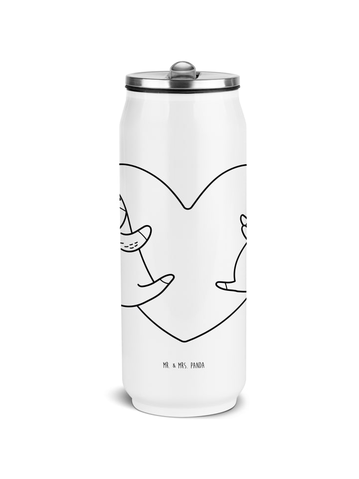 Mr. & Mrs. Panda Бутылка-холодильник с изображением сердца в виде ленивца, без надписи, белого цвета
Mr. & Mrs. Panda Бутылка-холодильник с изображением сердца в виде ленивца, без надписи, белого цвета