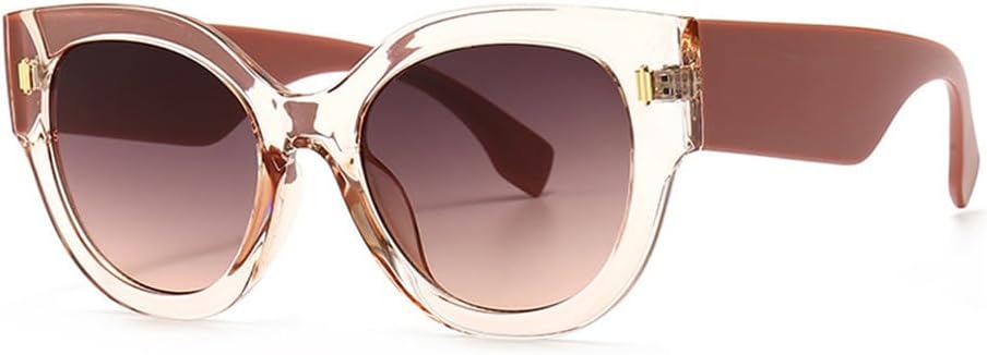 Ретро-солнцезащитные очки с широкими дужками и градиентным переходом цвета, модные мужские и женские очки с защитой от УФ-излучения UV400, винтажные очки KTUCN, C6clear-tea
Ретро-солнцезащитные очки с широкими дужками и градиентным переходом цвета, модные мужские и женские очки с защитой от УФ-излучения UV400, винтажные очки KTUCN, C6clear-tea