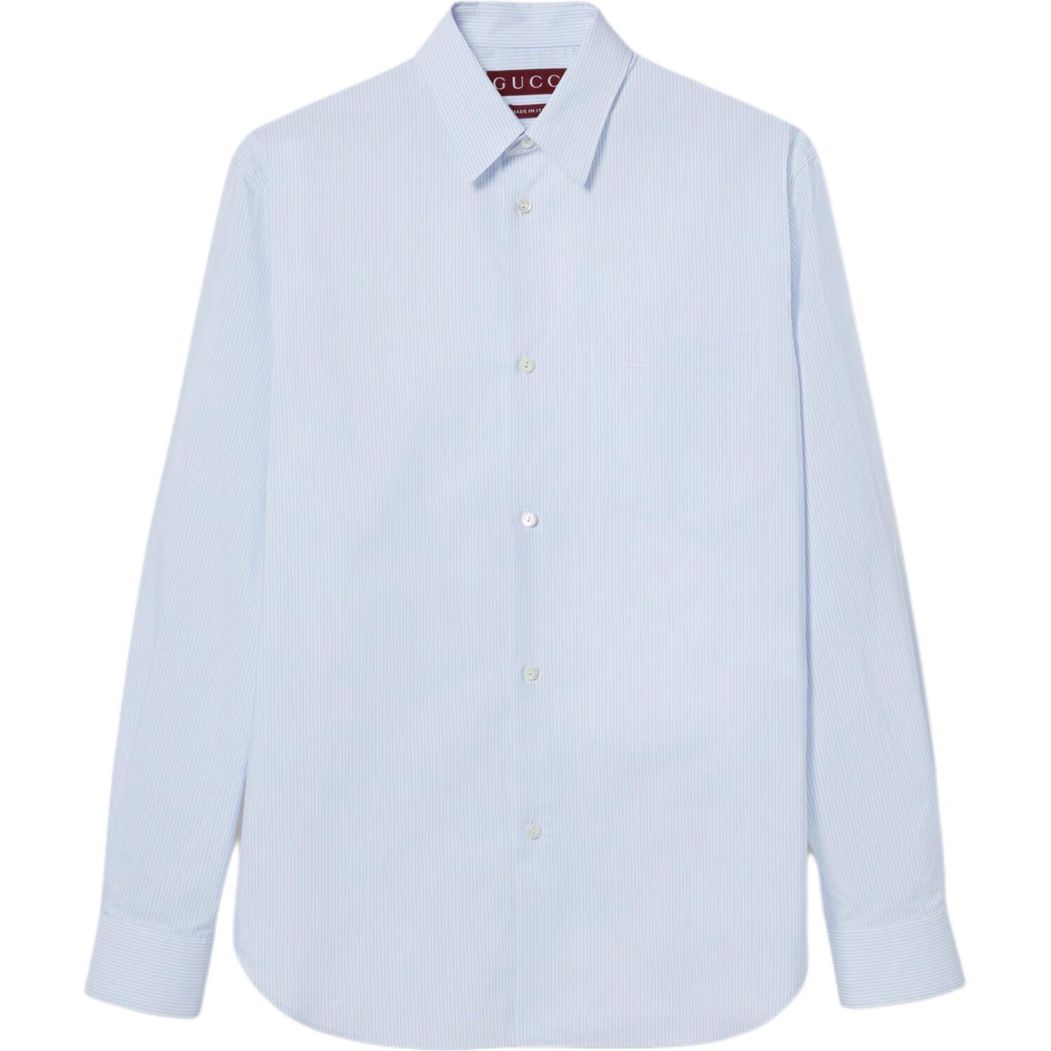 Рубашка мужская светло-синяя Gucci, светло-голубой
Рубашка мужская светло-синяя Gucci, светло-голубой
