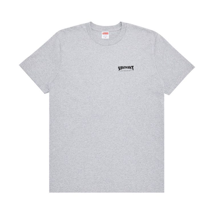 Футболка Supreme x Thrasher Cross Tee, Heather Grey
Футболка Supreme x Thrasher Cross Tee, Heather Grey