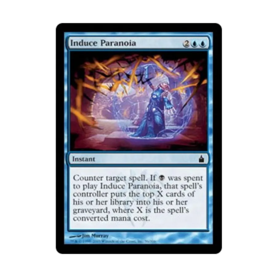 CCG Вызвать паранойю (С), MTG - Ravnica
CCG Вызвать паранойю (С), MTG - Ravnica