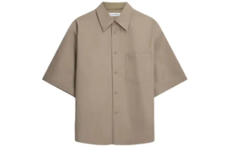 Рубашка унисекс молочный кофе Calvin Klein, цвет Milk Coffee
Рубашка унисекс молочный кофе Calvin Klein, цвет Milk Coffee