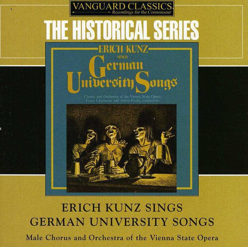 CD диск Kunz, Erich: Erich Kunz Sings German University Songs
CD диск Kunz, Erich: Erich Kunz Sings German University Songs