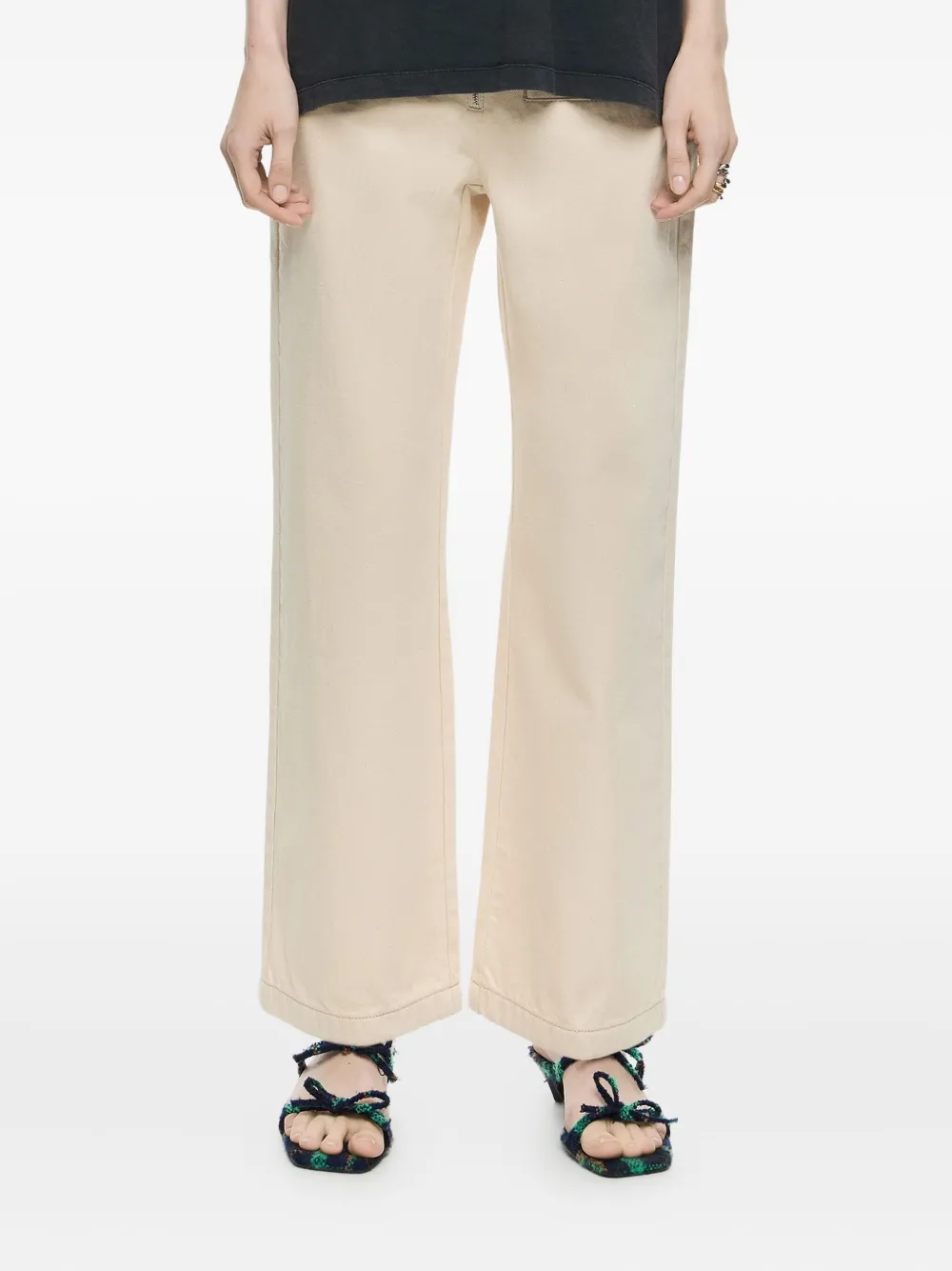 Брюки с карманом на молнии спереди Bimba y Lola, нейтральный
Брюки с карманом на молнии спереди Bimba y Lola, нейтральный