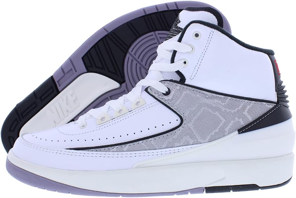 Кроссовки Retro Air Jordan 2 - White, Fire Red, Black, Sail, Cement Grey Nike, белый/красный
Кроссовки Retro Air Jordan 2 - White, Fire Red, Black, Sail, Cement Grey Nike, белый/красный
