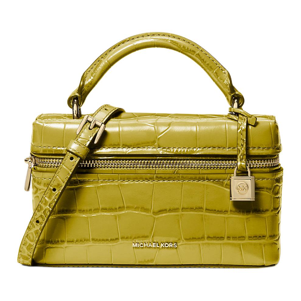 MICHAEL KORS Женская мини-сумка из коровьей кожи геометрической формы желто-зеленого цвета
MICHAEL KORS Женская мини-сумка из коровьей кожи геометрической формы желто-зеленого цвета