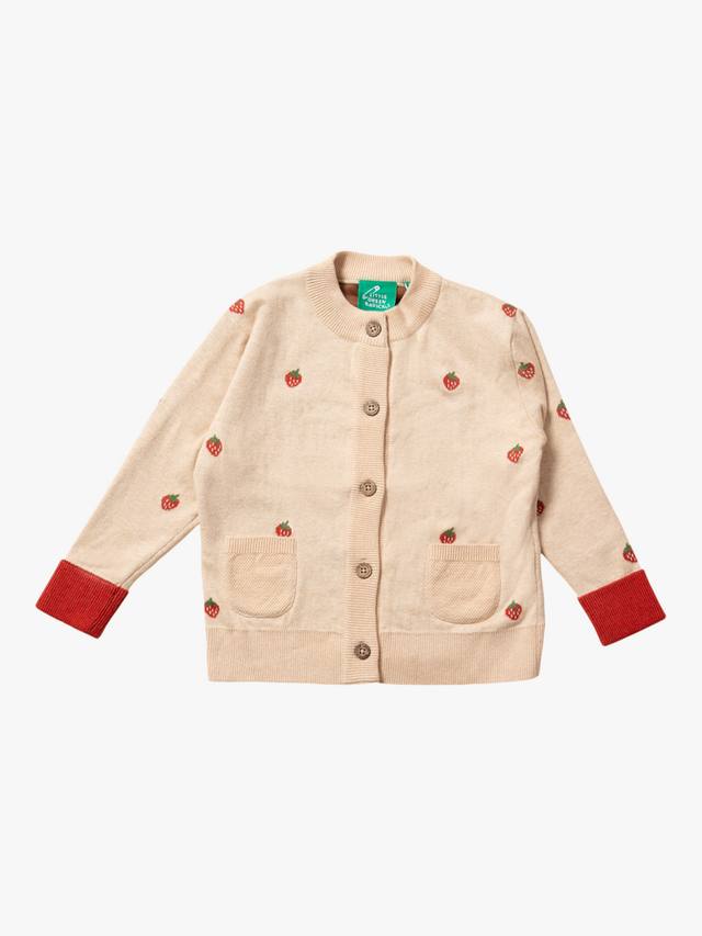 Детский кардиган клубничной вязки из чистого органического хлопка Little Green Radicals, кремовый/разноцветный
Детский кардиган клубничной вязки из чистого органического хлопка Little Green Radicals, кремовый/разноцветный