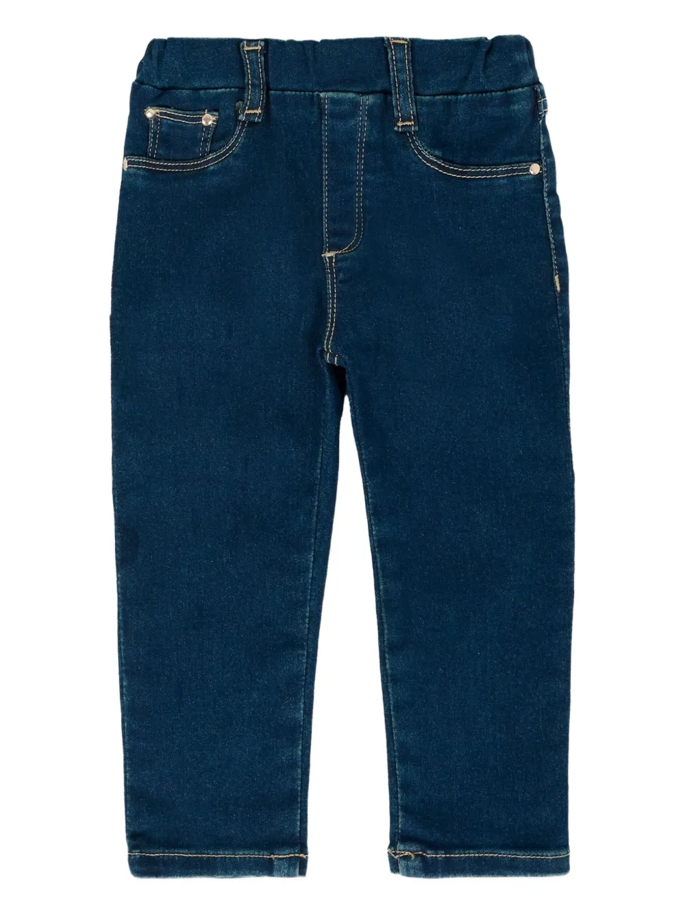 Джинсы с вышивкой в виде цветов и эластичным поясом Mayoral, синий
Джинсы с вышивкой в виде цветов и эластичным поясом Mayoral, синий