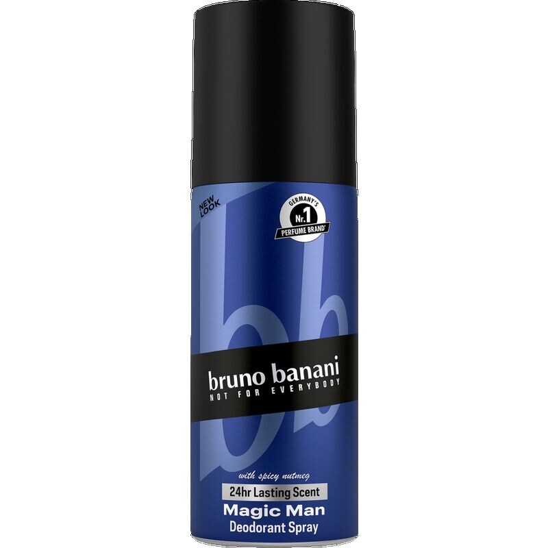 Дезодорант-спрей Magic Man bruno banani, 150 ml
Дезодорант-спрей Magic Man bruno banani, 150 ml