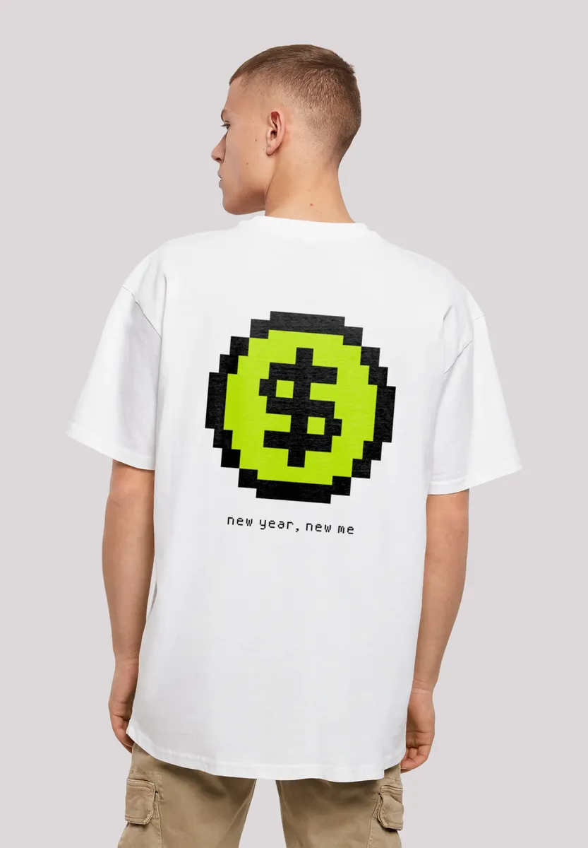 Футболка F4NT4STIC "SIlvester Party Happy People Only", принт, белый 
Футболка F4NT4STIC "SIlvester Party Happy People Only", принт, белый