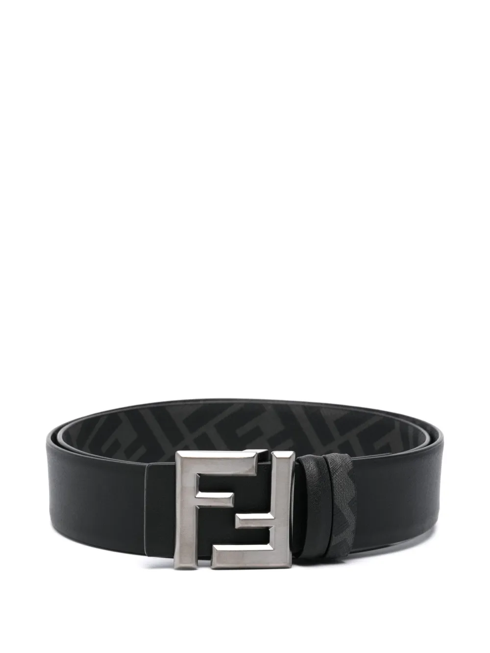 Двусторонний ремень с логотипом ff FENDI, черный
Двусторонний ремень с логотипом ff FENDI, черный