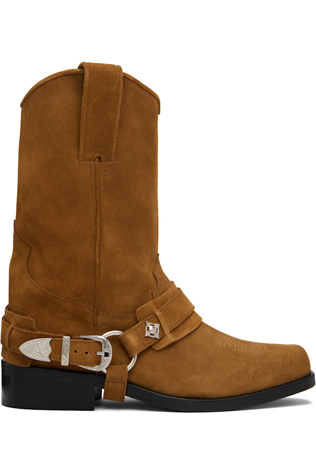 Toga Virilis Эксклюзивные коричневые замшевые сапоги Ssense
Toga Virilis Эксклюзивные коричневые замшевые сапоги Ssense