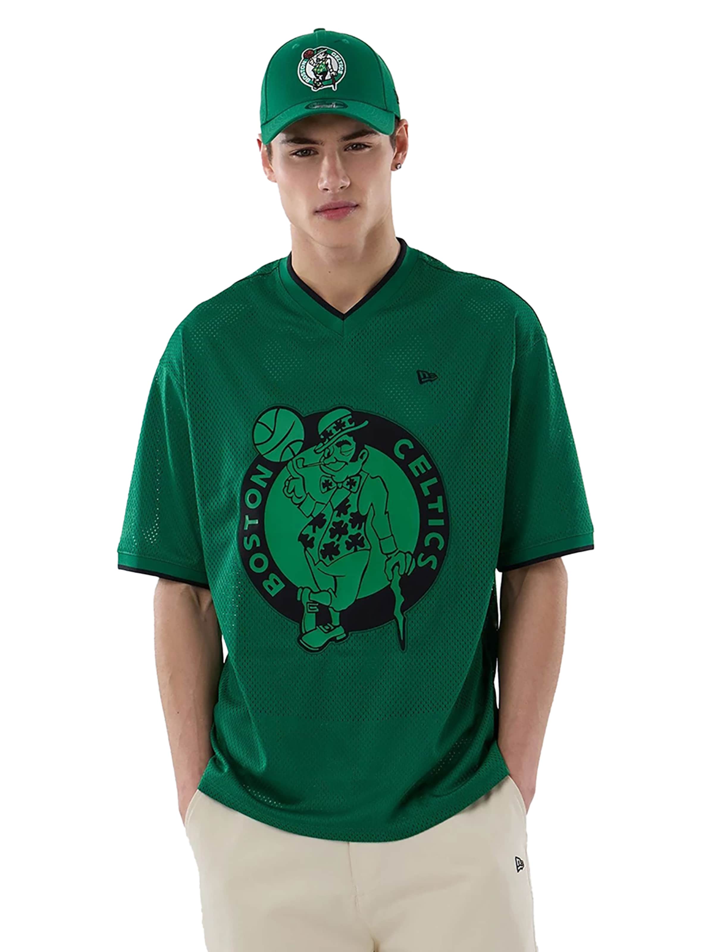 NEW ERA Футболка 'NBA Boston Celtics' в зеленом цвете
NEW ERA Футболка 'NBA Boston Celtics' в зеленом цвете