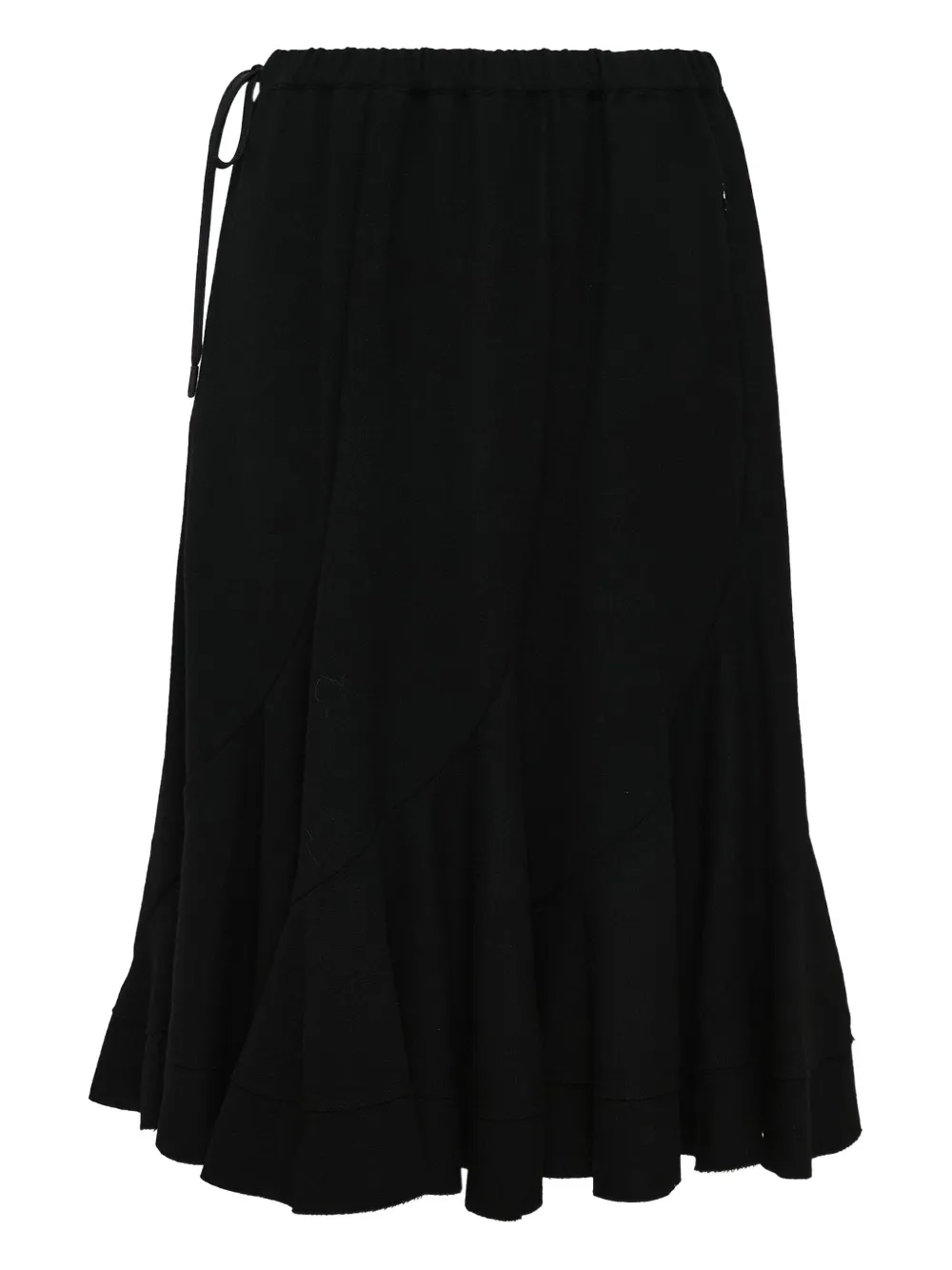 Юбка с оборками и кулиской Yohji Yamamoto, черный
Юбка с оборками и кулиской Yohji Yamamoto, черный