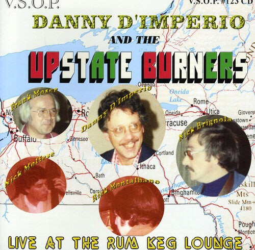 CD диск D'Imperio, Danny: The Upstate Burners, Live At The Rum Keg Lounge
CD диск D'Imperio, Danny: The Upstate Burners, Live At The Rum Keg Lounge