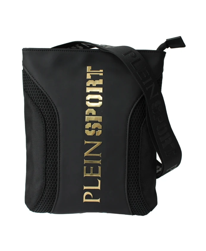 Сумка в стиле супергероев, черно-золотая Plein Sport, черный
Сумка в стиле супергероев, черно-золотая Plein Sport, черный