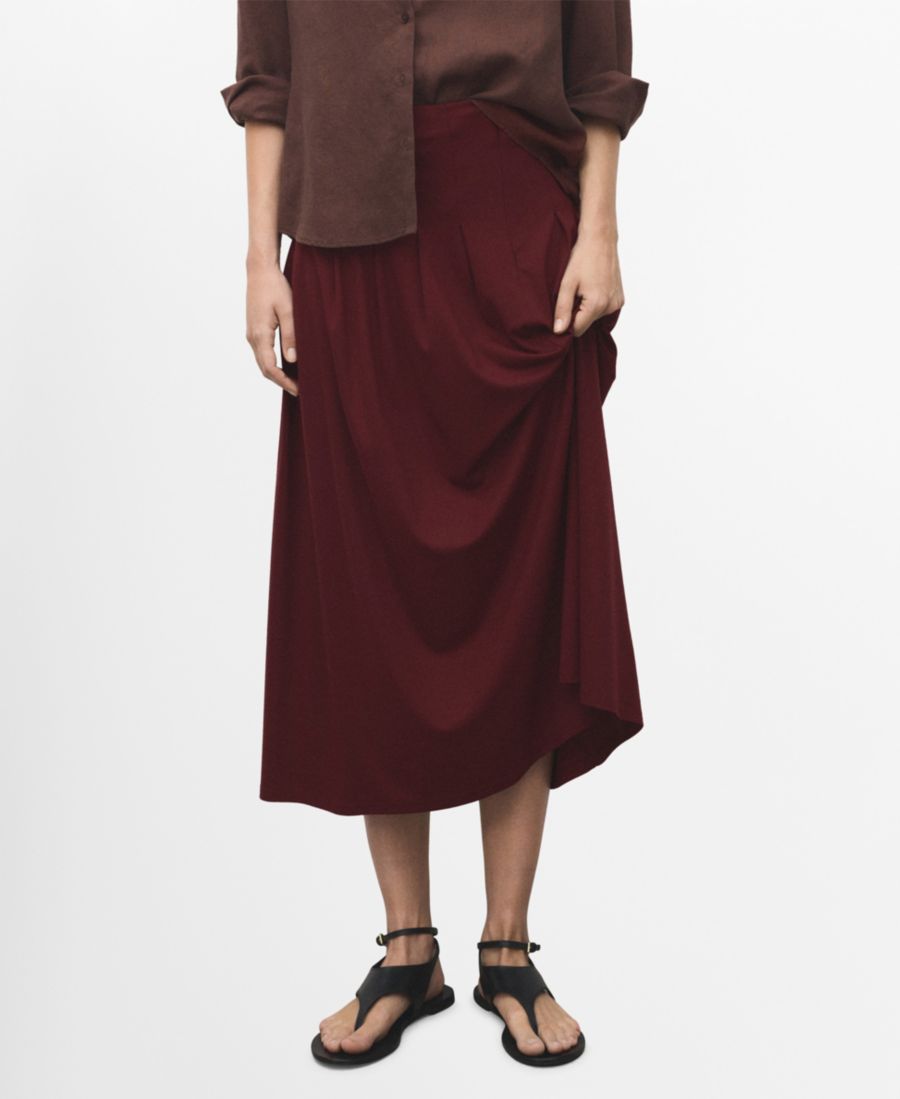 Женская юбка миди Plank MANGO, Burgundy
Женская юбка миди Plank MANGO, Burgundy