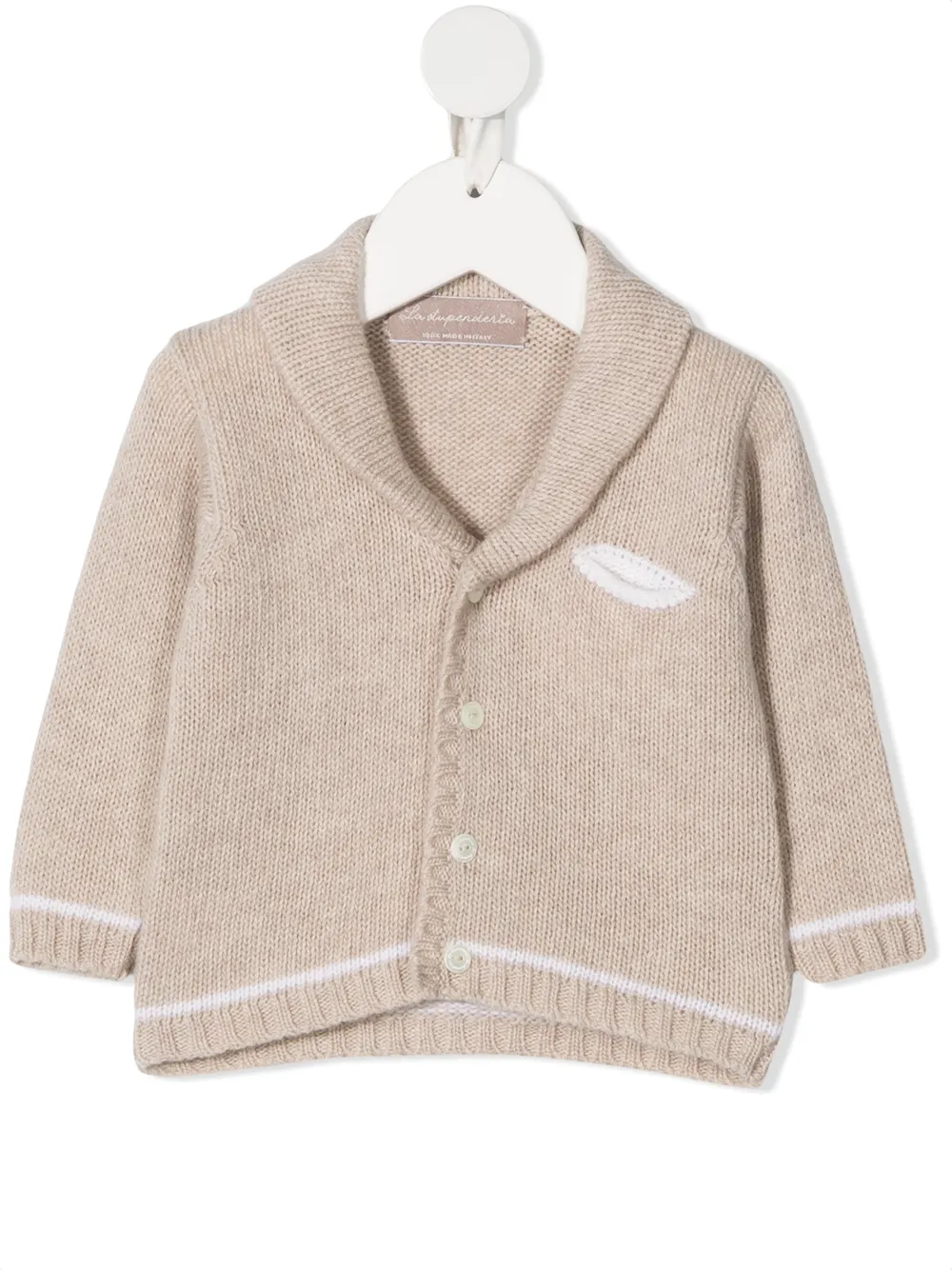 Кардиган с карманом La Stupenderia, нейтральный
Кардиган с карманом La Stupenderia, нейтральный