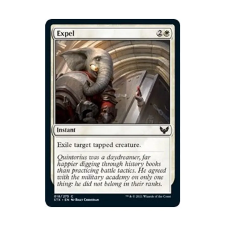 CCG Выгнать (С), MTG - Strixhaven - School of Mages
CCG Выгнать (С), MTG - Strixhaven - School of Mages