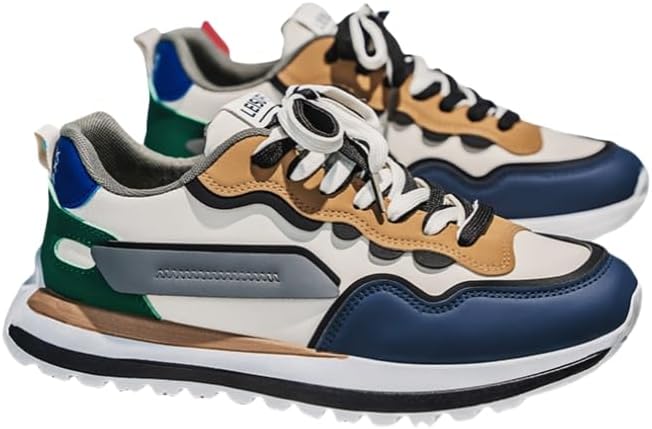 Мужские стильные повседневные кеды с удобными шнурками и мягкой подошвой, подходят для прогулок на свежем воздухе и деловых поездок в любое время года Hoalox, зеленый
Мужские стильные повседневные кеды с удобными шнурками и мягкой подошвой, подходят для прогулок на свежем воздухе и деловых поездок в любое время года Hoalox, зеленый