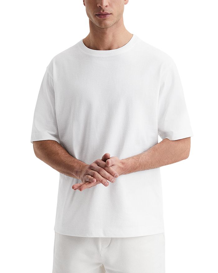 Оверсайз футболка с эффектом покраски в стиральной машине REISS, белый
Оверсайз футболка с эффектом покраски в стиральной машине REISS, белый