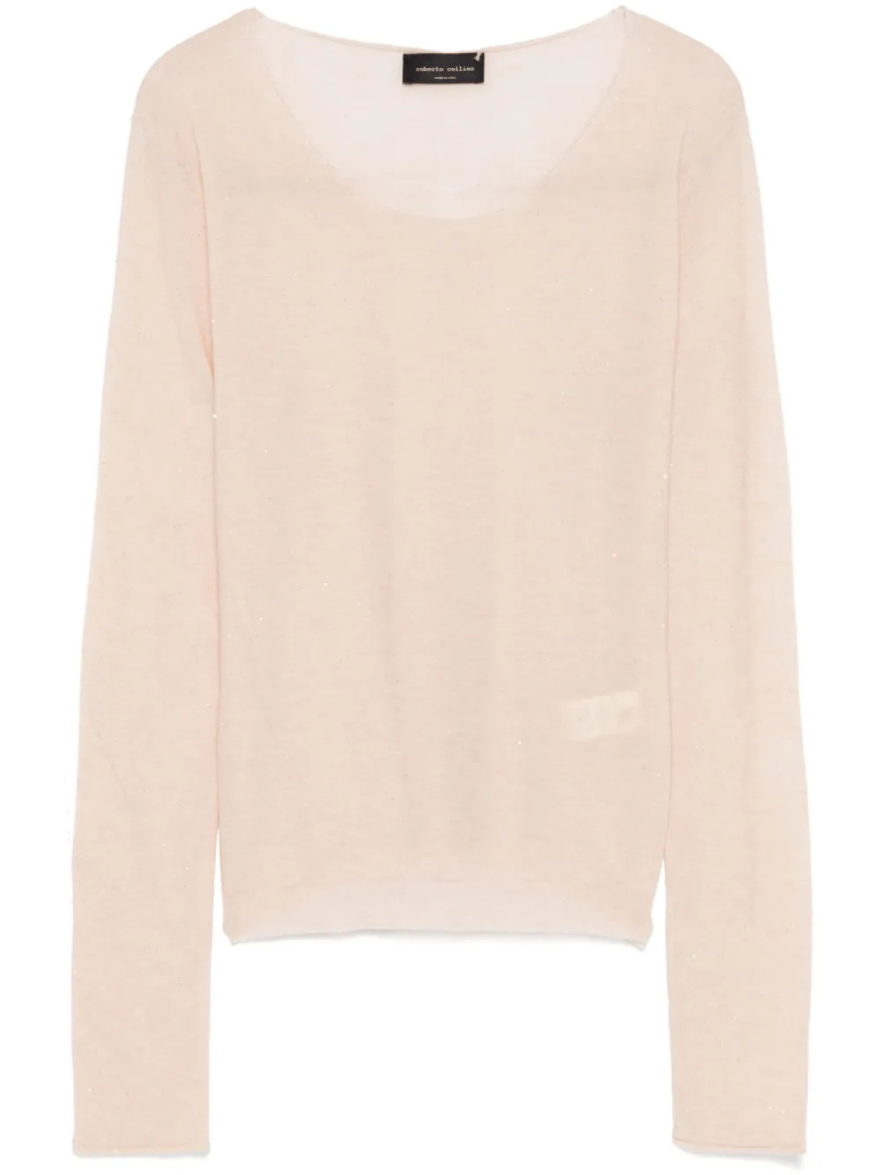 Топ с пайетками от Roberto Collina, нейтральный
Топ с пайетками от Roberto Collina, нейтральный