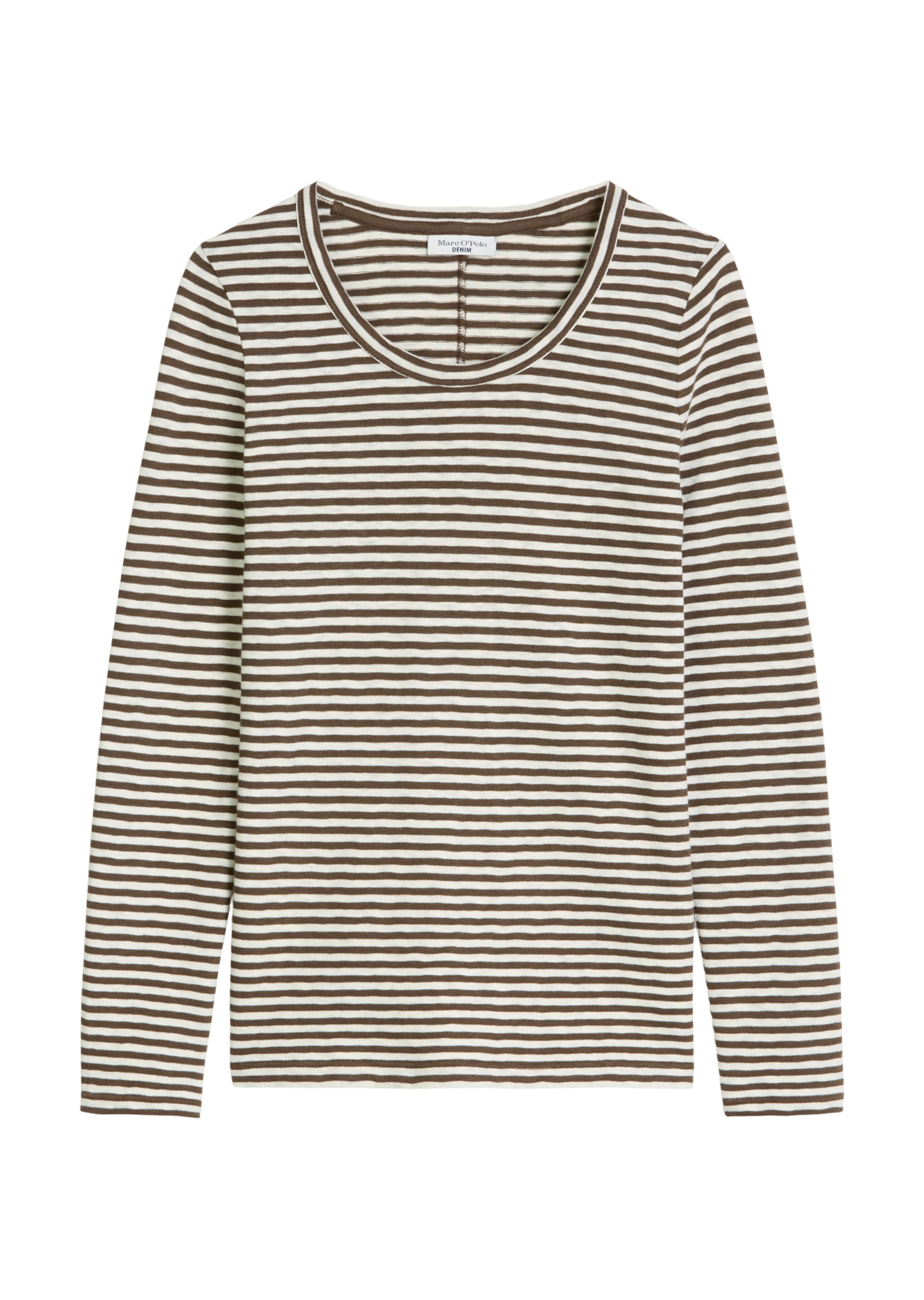 Marc O'Polo DENIM Лонгслив в темно-коричневом цвете
Marc O'Polo DENIM Лонгслив в темно-коричневом цвете