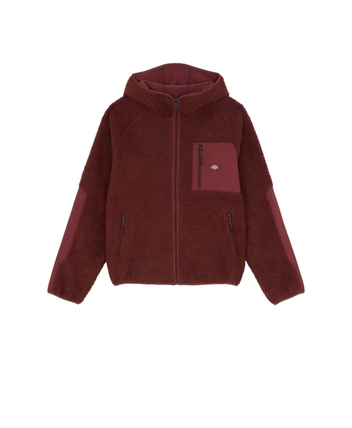 Флисовая куртка с высоким ворсом по центру Dickies, красный
Флисовая куртка с высоким ворсом по центру Dickies, красный