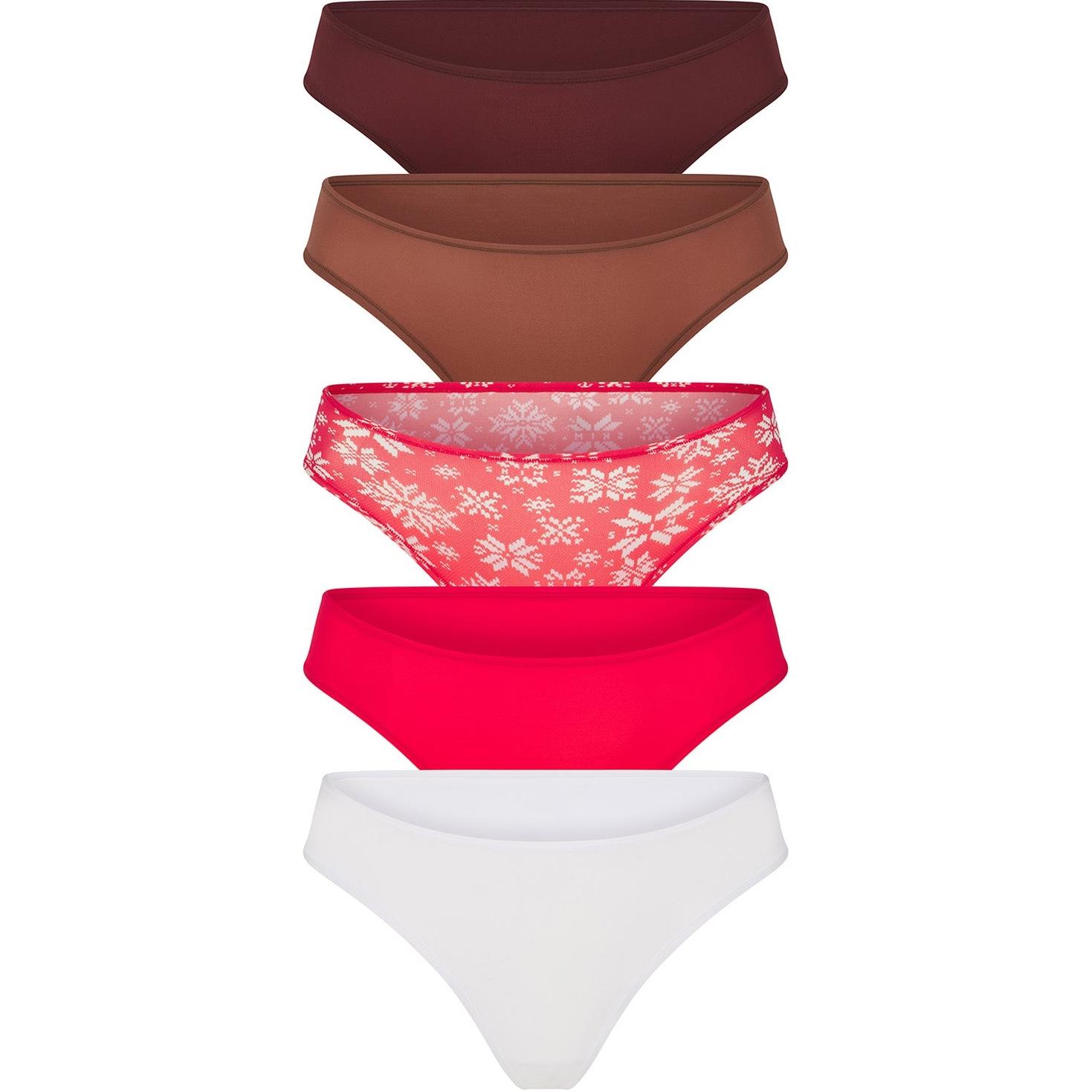 Плавки 5 шт Skims, мультиколор
Плавки 5 шт Skims, мультиколор