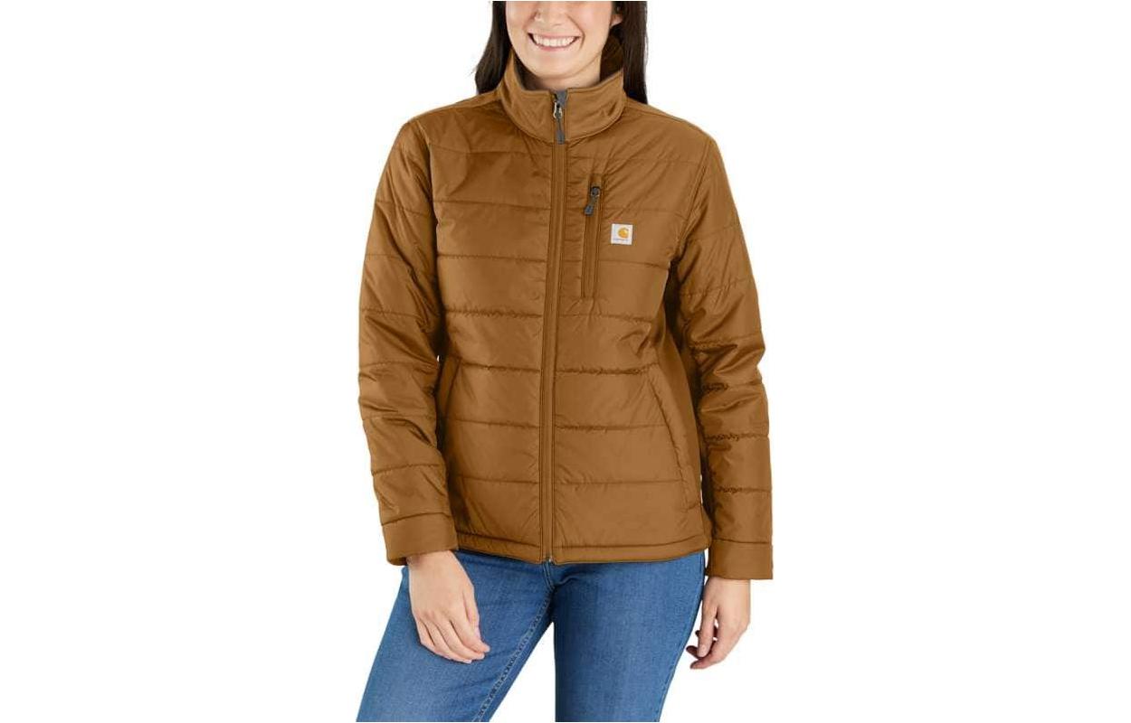 105912 Легкая пуховая куртка свободного кроя Куртка 2-го уровня защиты от холода для женщин Carhartt, коричневый
105912 Легкая пуховая куртка свободного кроя Куртка 2-го уровня защиты от холода для женщин Carhartt, коричневый