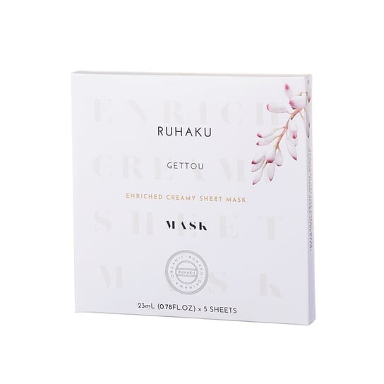 Тканевая маска, 23мл Ruhaku, Enriched Creamy Sheet Mask – , теплый белый 
Тканевая маска, 23мл Ruhaku, Enriched Creamy Sheet Mask – , теплый белый