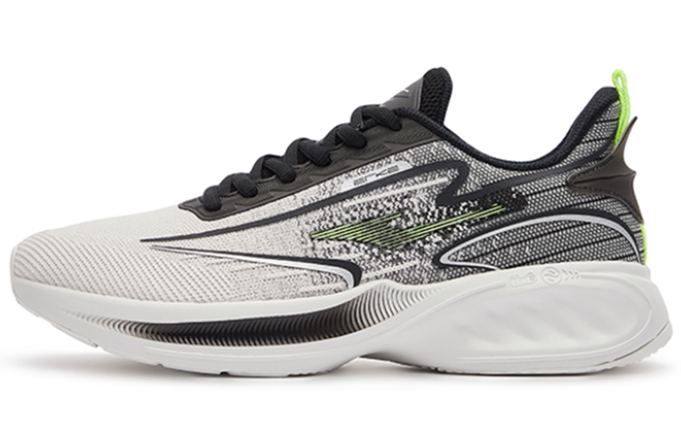 Erke Кроссовки для бега с низкой подошвой, устойчивые к истиранию, мужские, черно-серые, с мягкой подошвой
Erke Кроссовки для бега с низкой подошвой, устойчивые к истиранию, мужские, черно-серые, с мягкой подошвой