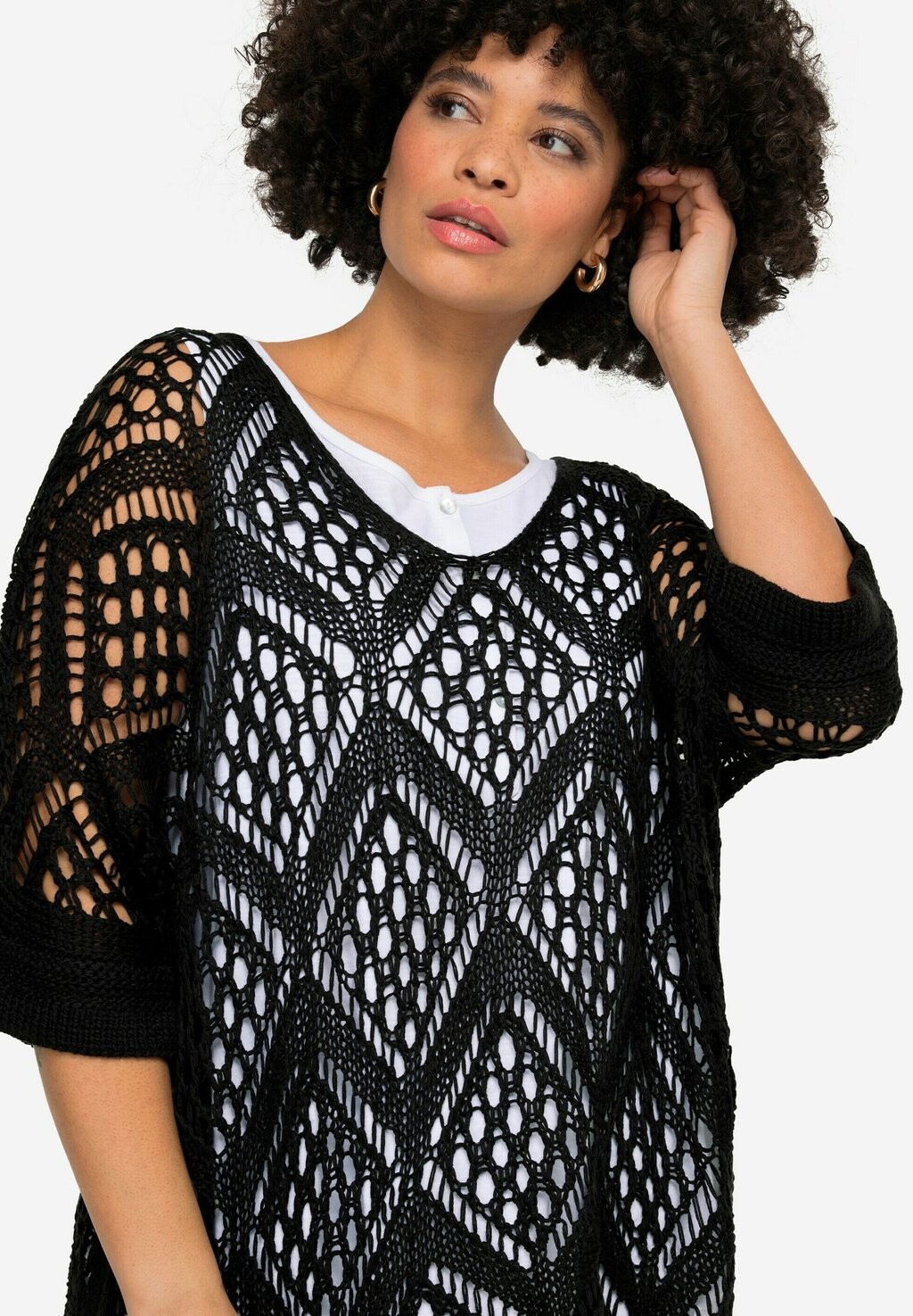 Джемпер V-AUSSCHNITT Angel of Style, черный
Джемпер V-AUSSCHNITT Angel of Style, черный