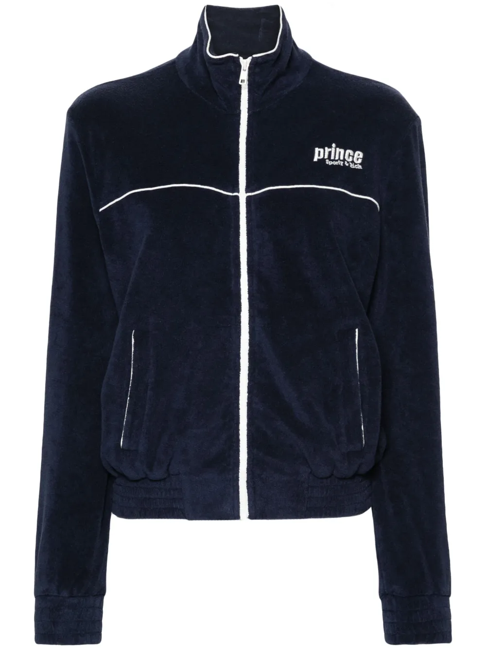 Толстовка на молнии с вышитым логотипом Sporty & Rich, синий
Толстовка на молнии с вышитым логотипом Sporty & Rich, синий