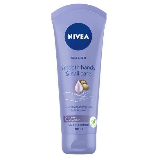 Разглаживающий крем для рук и ногтей 100мл Nivea, Smooth Hands & Nail Care
Разглаживающий крем для рук и ногтей 100мл Nivea, Smooth Hands & Nail Care