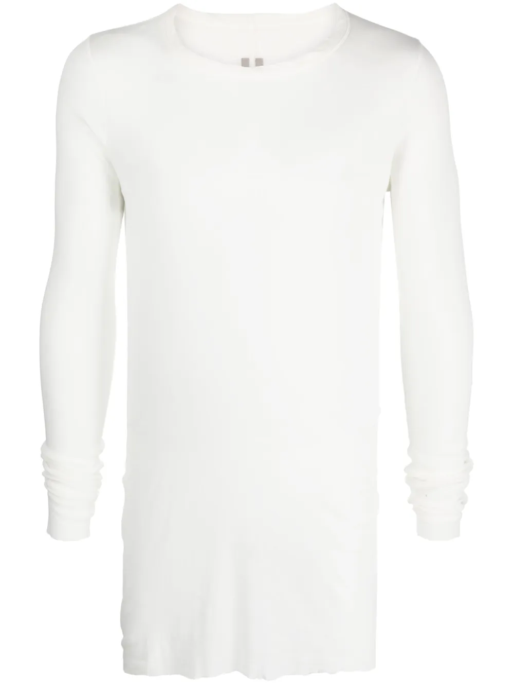 Футболка в рубчик с длинными рукавами Rick Owens, белый
Футболка в рубчик с длинными рукавами Rick Owens, белый