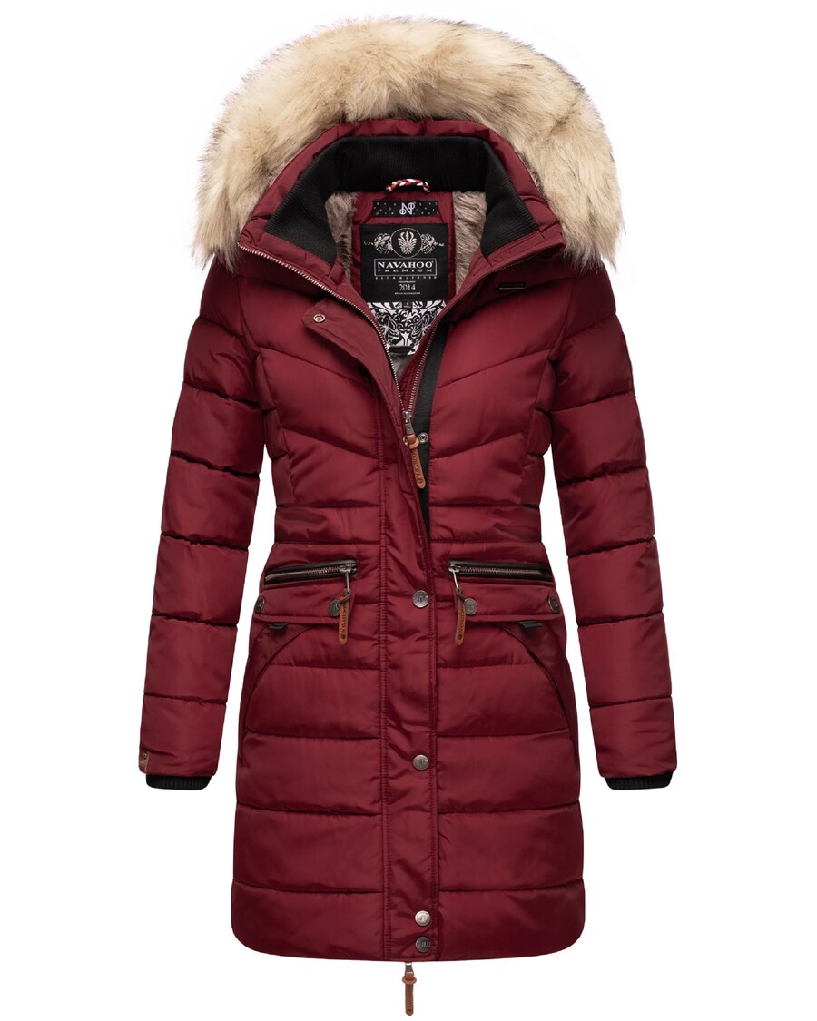 Зимнее пальто NAVAHOO Paula, бордовый
Зимнее пальто NAVAHOO Paula, бордовый