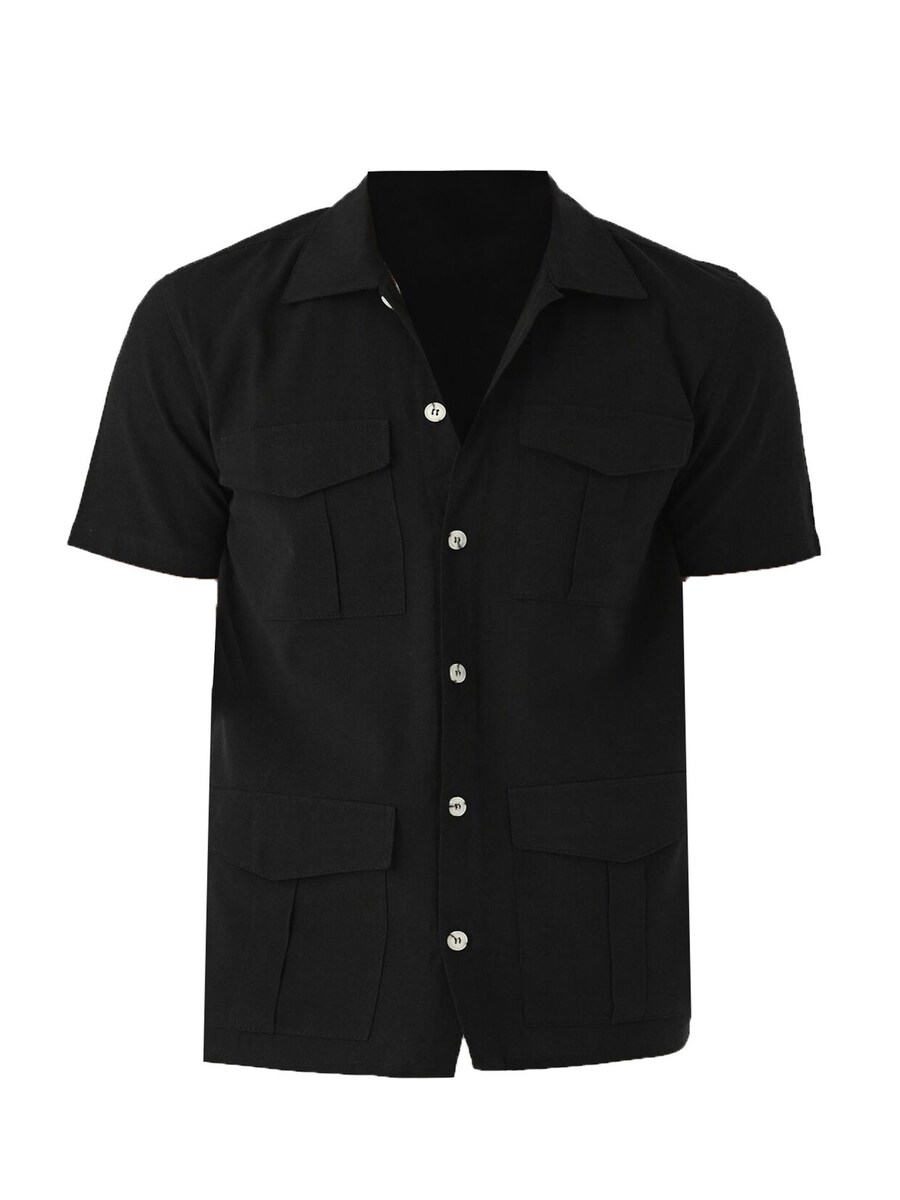 Рубашка на пуговицах Comfort fit Antioch, черный
Рубашка на пуговицах Comfort fit Antioch, черный