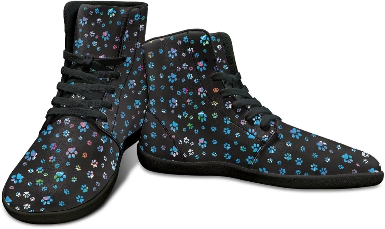 Высокие кроссовки без подъема пятки с принтом лап собак - беговые кроссовки из искусственной кожи, мужские многоцветные повседневные спортивные кроссовки Watdotory, Blue Dog Paws Print
Высокие кроссовки без подъема пятки с принтом лап собак - беговые кроссовки из искусственной кожи, мужские многоцветные повседневные спортивные кроссовки Watdotory, Blue Dog Paws Print