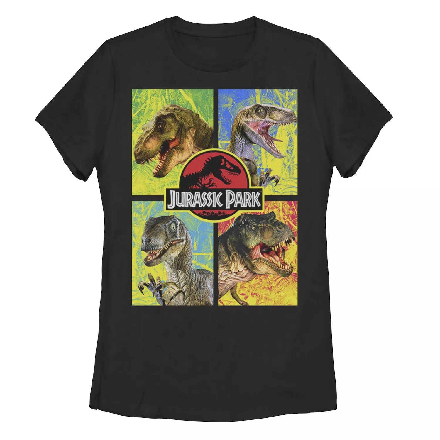Футболка «Парк Юрского периода» для юниоров с четырьмя разными лицами динозавров Licensed Character, черный
Футболка «Парк Юрского периода» для юниоров с четырьмя разными лицами динозавров Licensed Character, черный