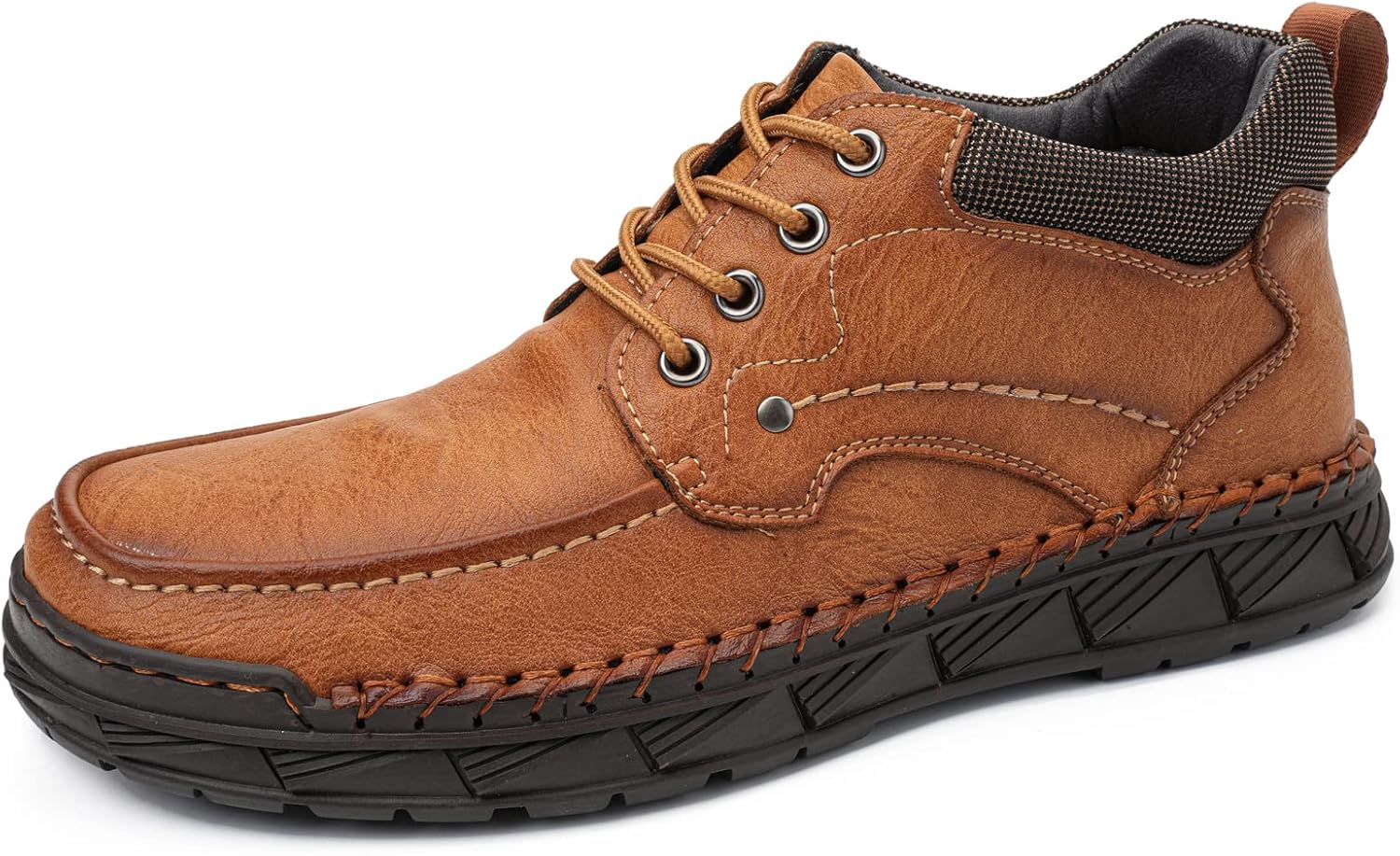 Мужские повседневные кожаные туфли, удобные ботинки Чукка на щиколотке, лоферы без застежки, мокасины для ходьбы и вождения Tsuukuie, коричневый
Мужские повседневные кожаные туфли, удобные ботинки Чукка на щиколотке, лоферы без застежки, мокасины для ходьбы и вождения Tsuukuie, коричневый