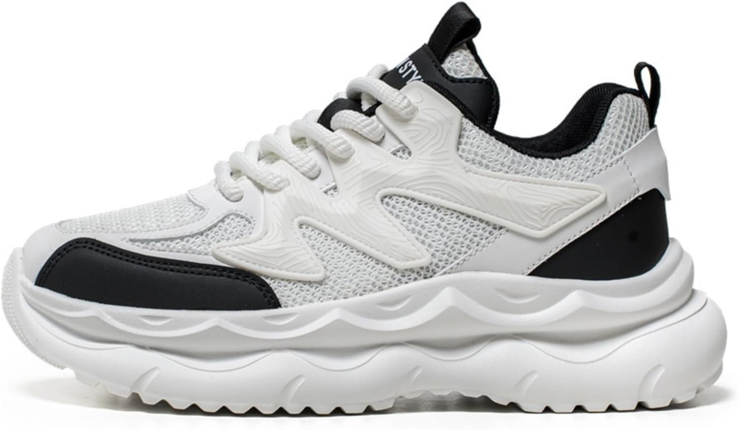 Модные дышащие кроссовки на шнуровке с сеткой и платформой для мужчин, повседневные, противоскользящие, с круглым носком, для прогулок, работы и повседневной носки Jhfdioy, белый
Модные дышащие кроссовки на шнуровке с сеткой и платформой для мужчин, повседневные, противоскользящие, с круглым носком, для прогулок, работы и повседневной носки Jhfdioy, белый