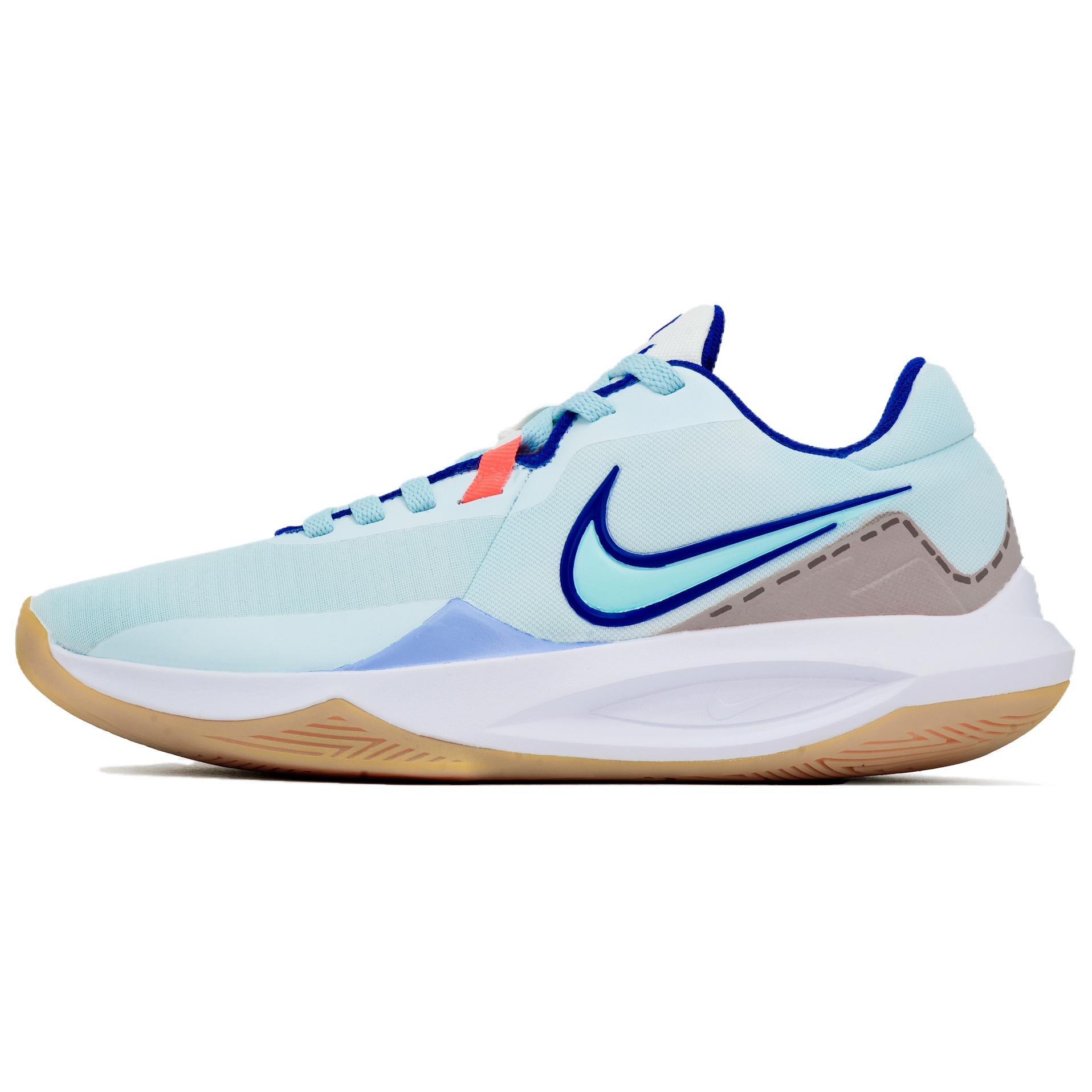 Nike Баскетбольные кроссовки Precision 6 Low Top, мужские, светло-синие
Nike Баскетбольные кроссовки Precision 6 Low Top, мужские, светло-синие