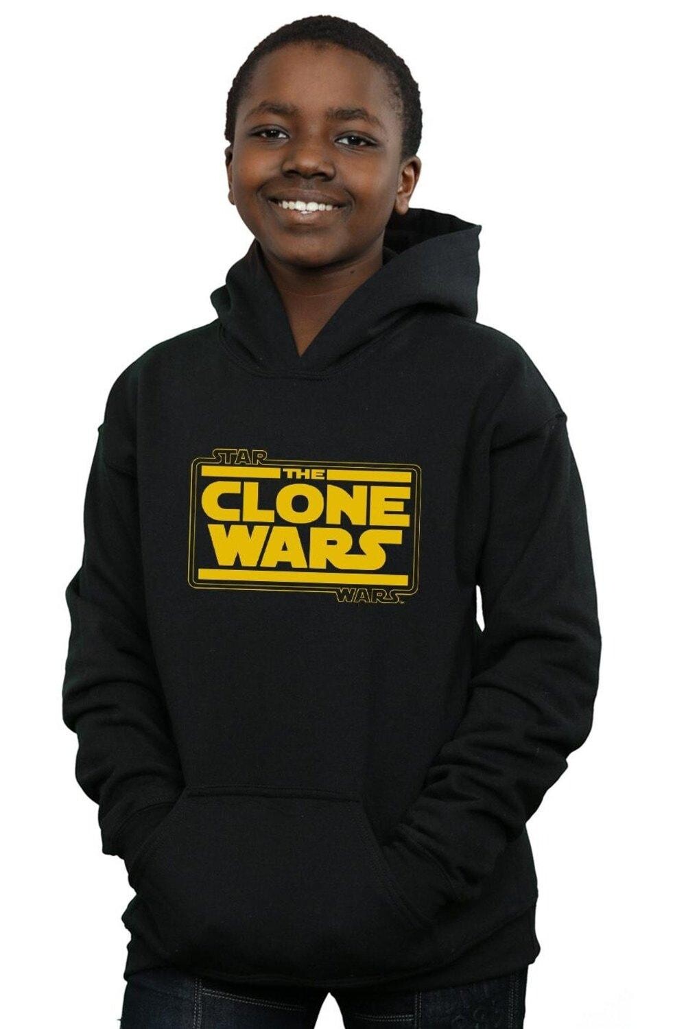 Толстовка с логотипом «Войн клонов» Star Wars, черный
Толстовка с логотипом «Войн клонов» Star Wars, черный