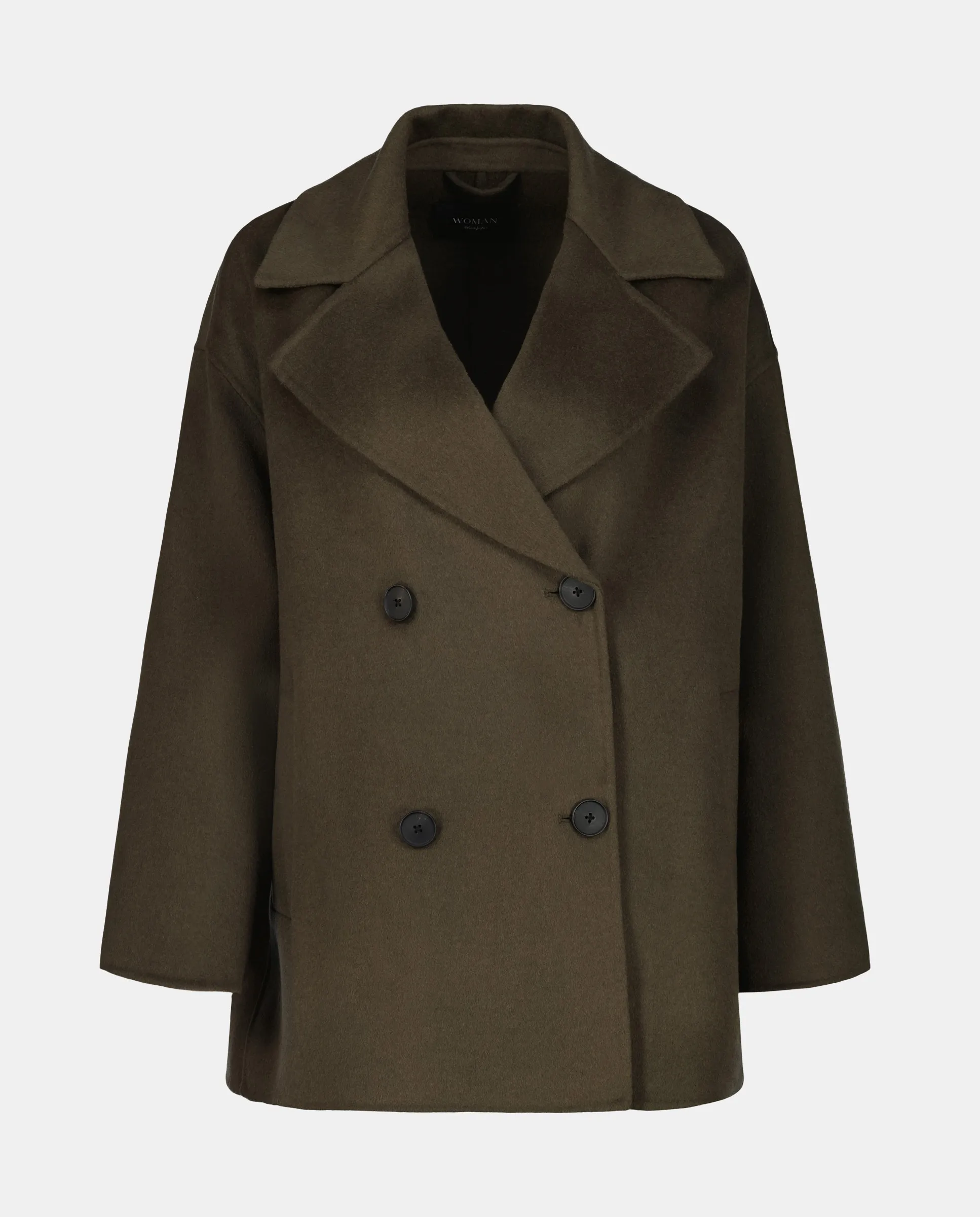 Женское гладкое шерстяное пальто Woman El Corte Inglés, хаки
Женское гладкое шерстяное пальто Woman El Corte Inglés, хаки
